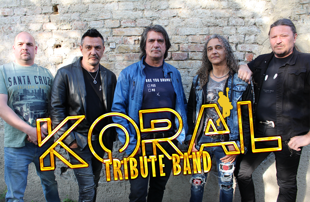 Korál Tribute Band-Design photo (2019-05)