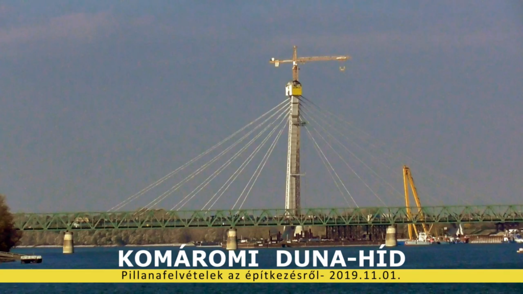 KOMÁROMI DUNA-HÍD-Pillanatfelvételek:2019.11.01